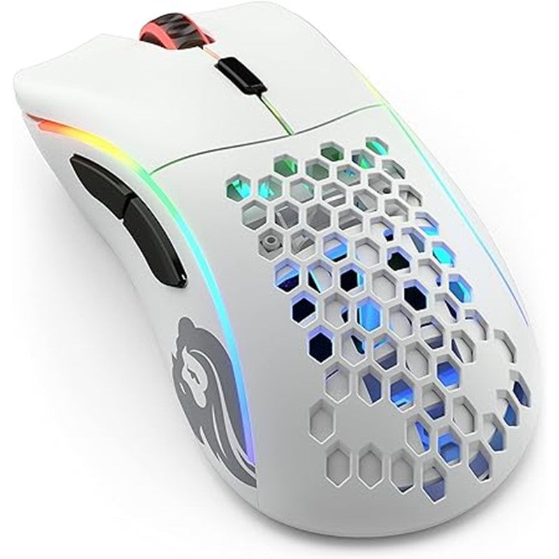 Glorious Model D Wireless Gaming Mouse Matte White