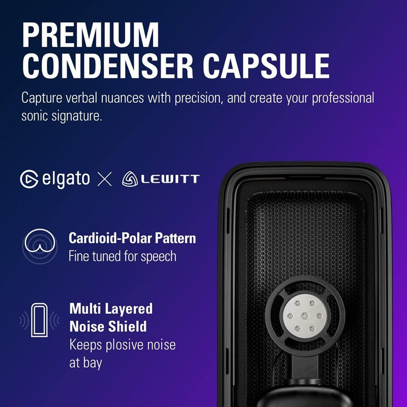 Elgato Wave:3 Premium Usb Condenser Microphone