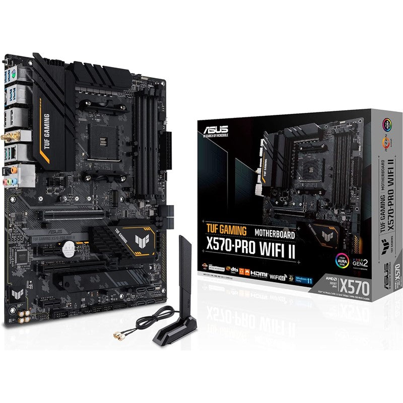 Mother Board Asus Tuf Gaming X570-Pro (Wi-Fi) Ii -Black