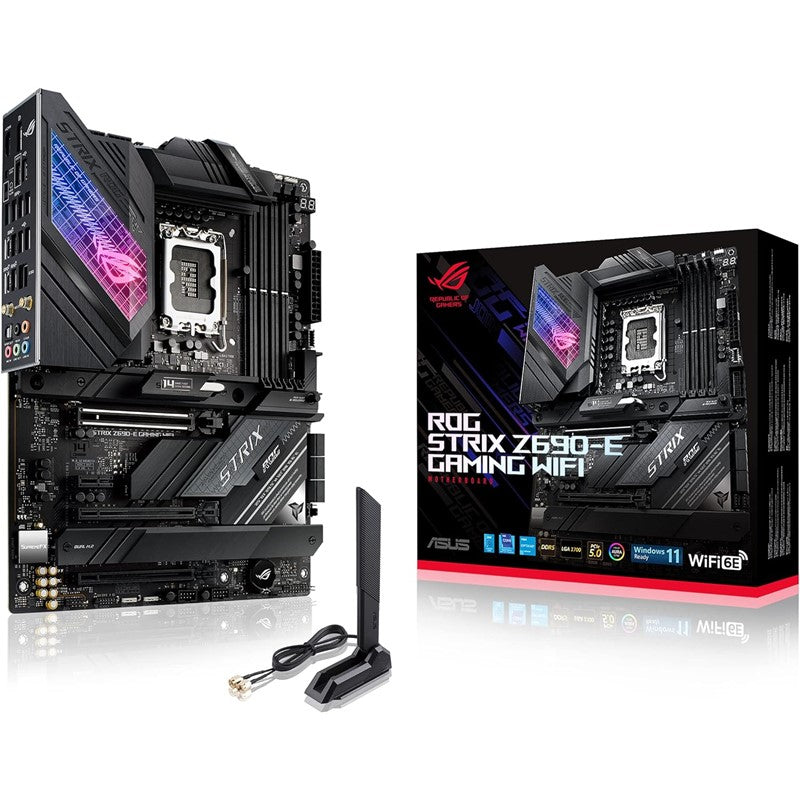 Mother Board Asus Rog Strix Z690-E Gaming Wifi (Ddr5) -Black