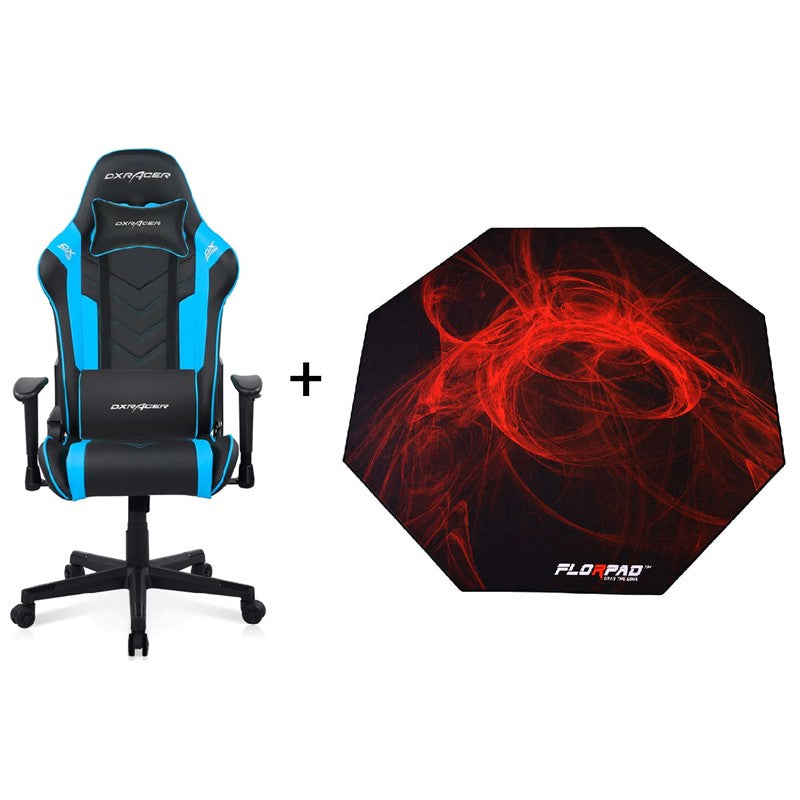 DXRacer P132 Prince Series Gaming Chair + Free Florpad - Fury  (Large - 120x120)