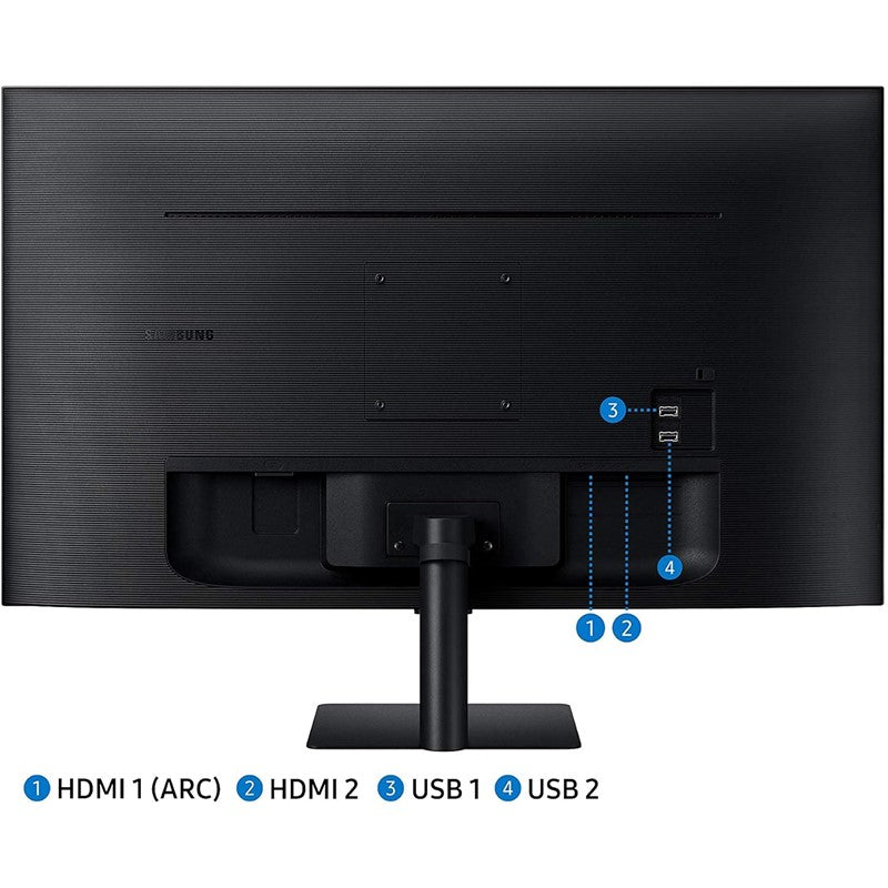 Samsung M5 Series 32 Inch (1920 x 1080) VA Flat 60Hz 8MS Smart Monitor - Black