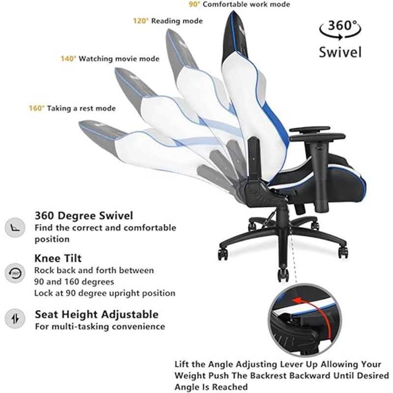 Anda Seat Viper Series Gaming Chair [Blue], ATS-593770113