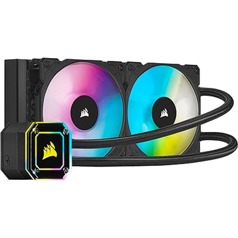 Corsair H100i Elite Capellix 240mm AIO CPU Liquid Cooler, ATS-593770030