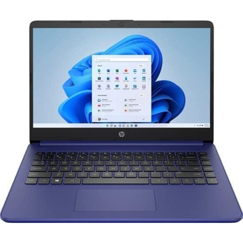 Laptop With 14-Inch Display, Celeron N4120 Processor/4GB RAM/64GB Emmc/Intel UHD Graphics/Windows 11 English Indigo Blue