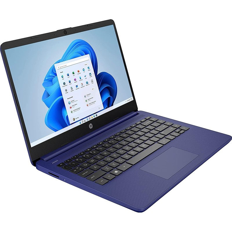 Laptop With 14-Inch Display, Celeron N4120 Processor/4GB RAM/64GB Emmc/Intel UHD Graphics/Windows 11 English Indigo Blue