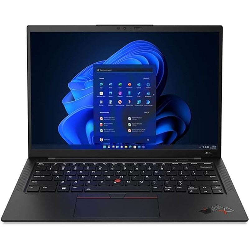 Lenovo Thinkpad X1 Carbon Gen 10 14 Inch Wuxga 1920X1200 Display Intel Core I7-1255U 4.7Ghz 16Gb Ram 1Tb Ssd Fingerprint Reader Intel Iris XE Graphics Backlit Kb English Arabic Black