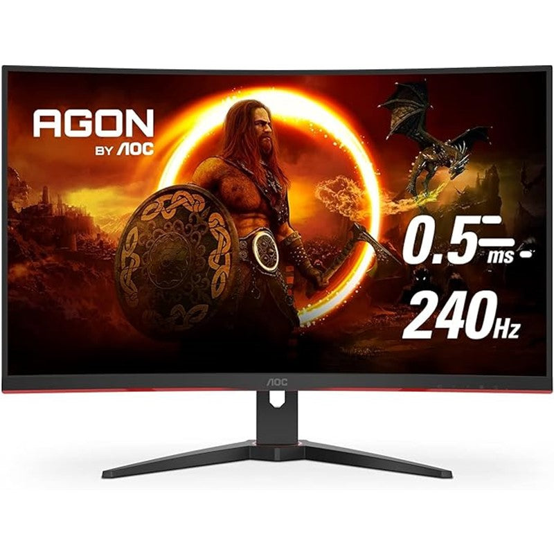 AOC Gaming G3 Series 31.5 Inch FHD C32G2ZE 1920 X 1080 VA Curved 240Hz 0.5Ms Monitor