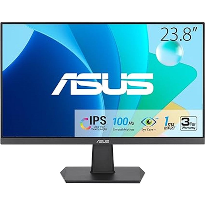 Asus 24 Inch FHD VA24EHF 1920 X 1080 IPS Flat 100Hz 1Ms Gaming Monitor
