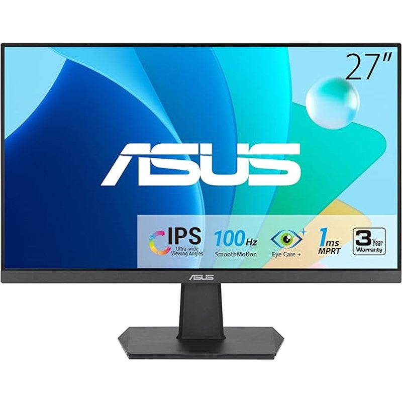 Asus 27 Inch FHD VA27EHF 1920 X 1080 IPS Flat 100Hz 1Ms Gaming Monitor