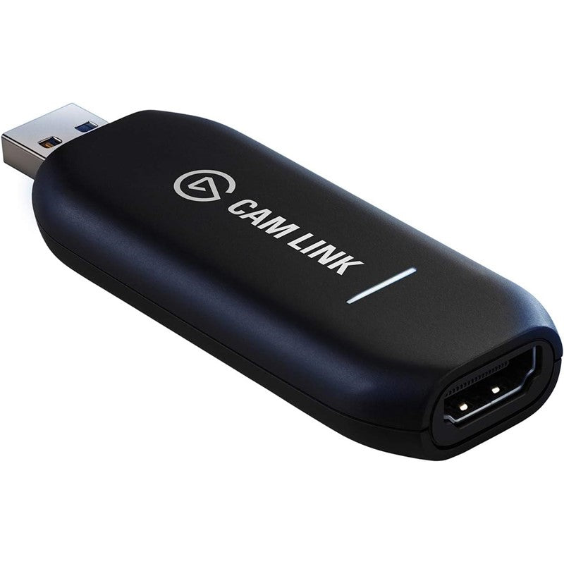 Streaming Device Elgato Cam Link 4K, External Camera Capture Card, Stream And Record -Black