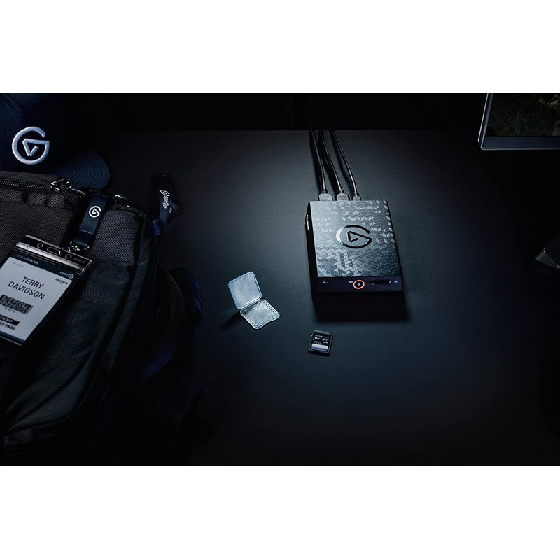 ستريمنج ديفيس لعبة إلجاتو إلتقاطS 4K60 + بطاقة التقاط خارجية، بث وتسجيل - أسود