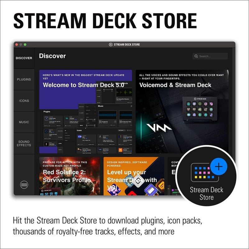 Streaming Devices Elgato Stream Deck -Black