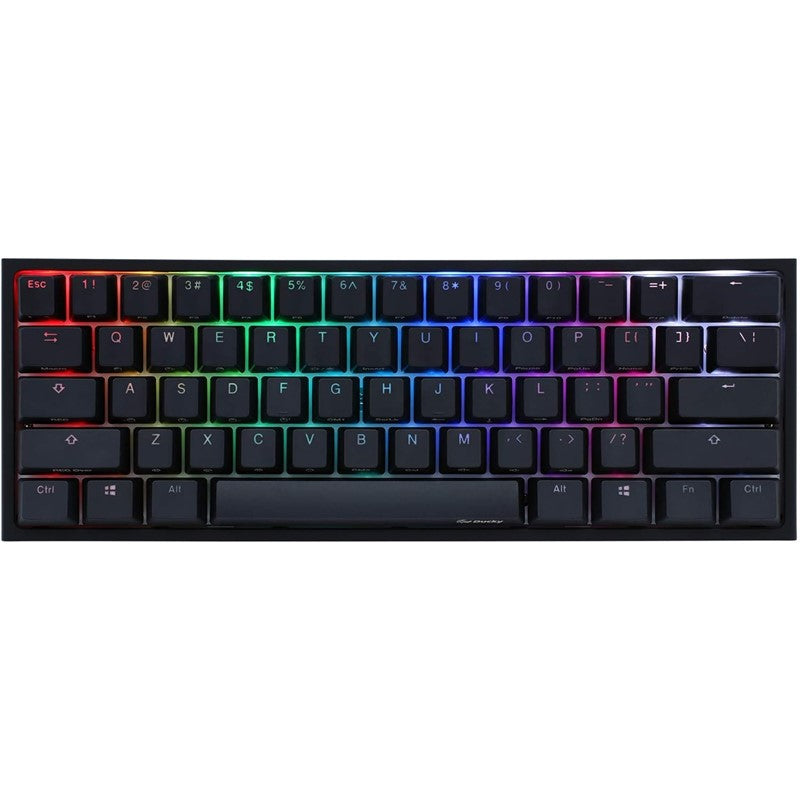 Ducky Mecha Mini Version 2 Rgb Gaming Keyboard Cherry Mx Red Switch Black