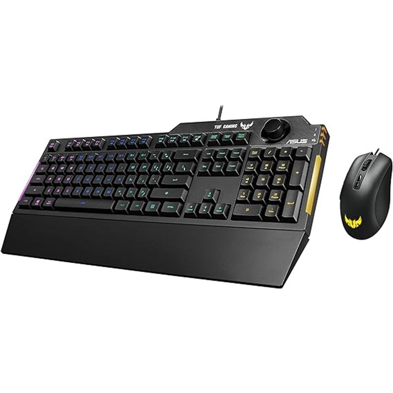 Asus Tuf Gaming Keyboard Mouse Combo K1 Rgb Keyboard, M3 Lightweight Mouse Black