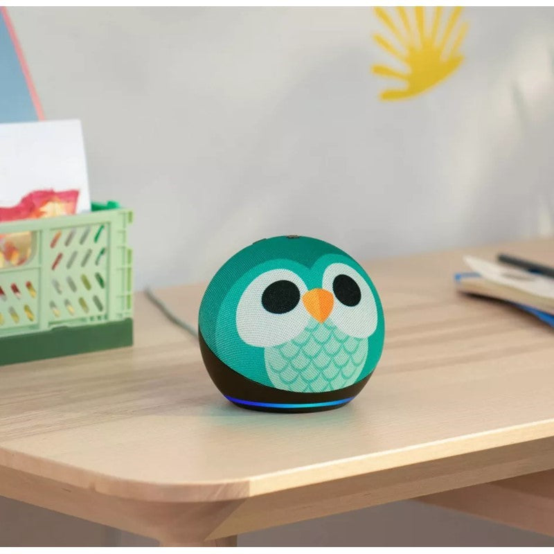 Amazon Echo Dot Kids (5th Gen, 2022 Release) with Alexa, Owl