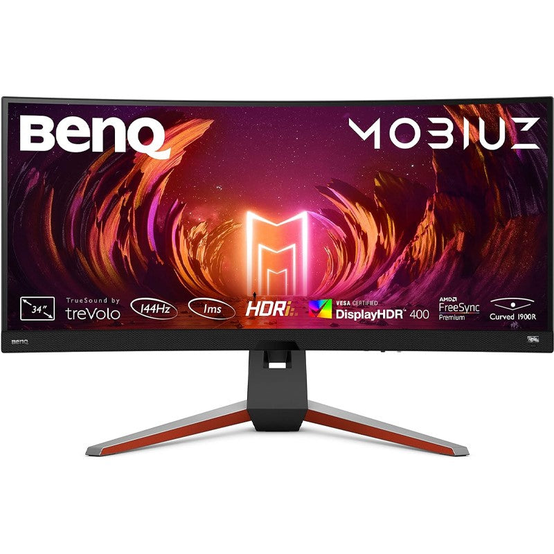 BenQ Mobiuz EX3415R 34 Inch (3440x1440) IPS 144Hz 1MS Gaming Monitor