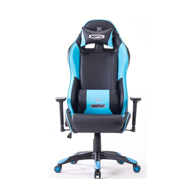 XFX Enthusiast Gtr400 Faux Leather Gaming Chair - Black / Azure | Xf-Chga-Gtr400Az