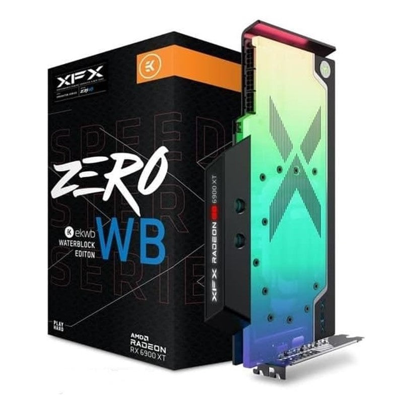Refurbished - XFX Speedster ZERO AMD Radeon RX 6900XT RGB EKWB Waterblock Limited Edition with 16GB GDDR6