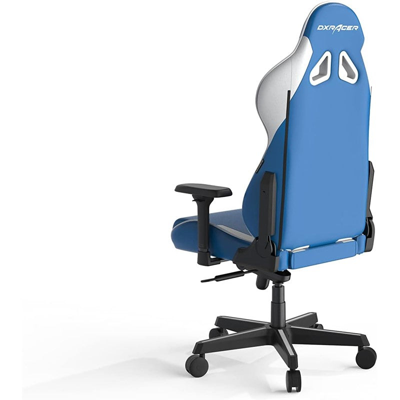 كرسي العاب دي إكس ريسر سلسلة G - أزرق أبيض