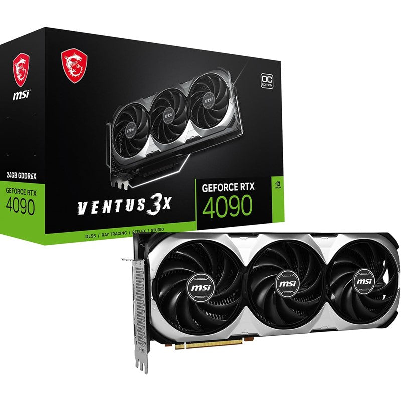 MSI GeForce RTX 4090 VENTUS 3X 24GB GDDR6X Graphics Card, ATS-593770568