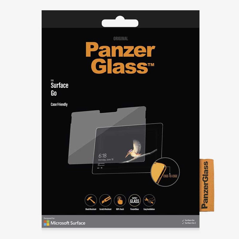 واقي شاشة زجاجي بانزر جلاس لجهاز مايكروسوفت سيرفس - شفاف