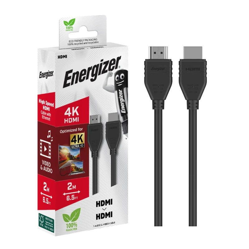 Energizer C110 - Cable Hdmi To Hdmi 2 Meter - Black