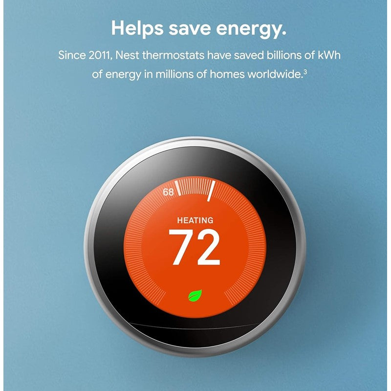 Google Nest - Learning Thermostat (3rd Generation)