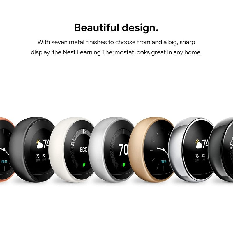 Google Nest - Learning Thermostat (3rd Generation)