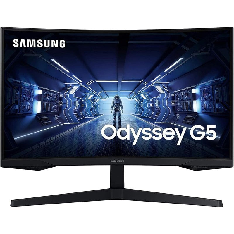Samsung Odyssey G5 27 Inch (2560 X 1440) QLED Curved 144HZ 1ms Gaming Monitor, ATS-593770750