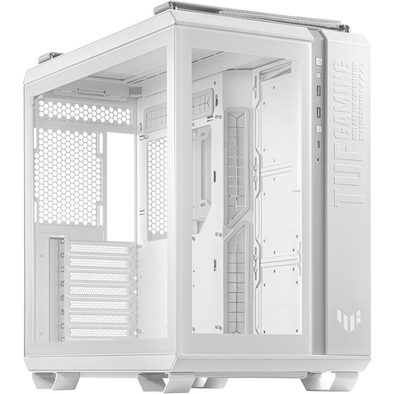 كيسة كمبيوتر أسوس تي يو اف جيمينج GT502 باللون الأبيض