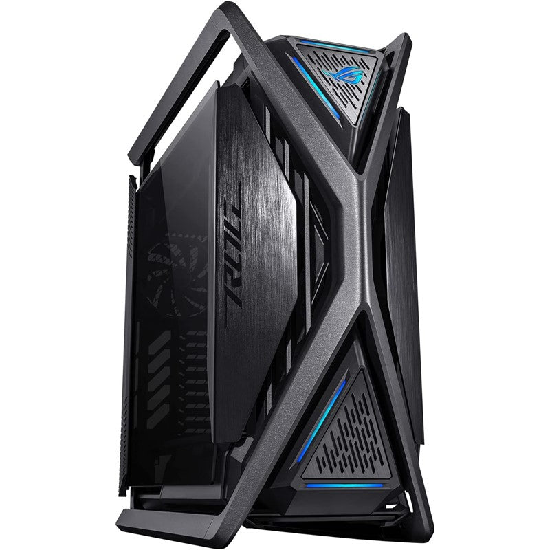 Asus Rog Hyperion Gr701 EATX Full-Tower Computer Case With Semi-Open Chassis, Tool-Less Side Panels, Supports Radiators Up To 2 X 420Mm