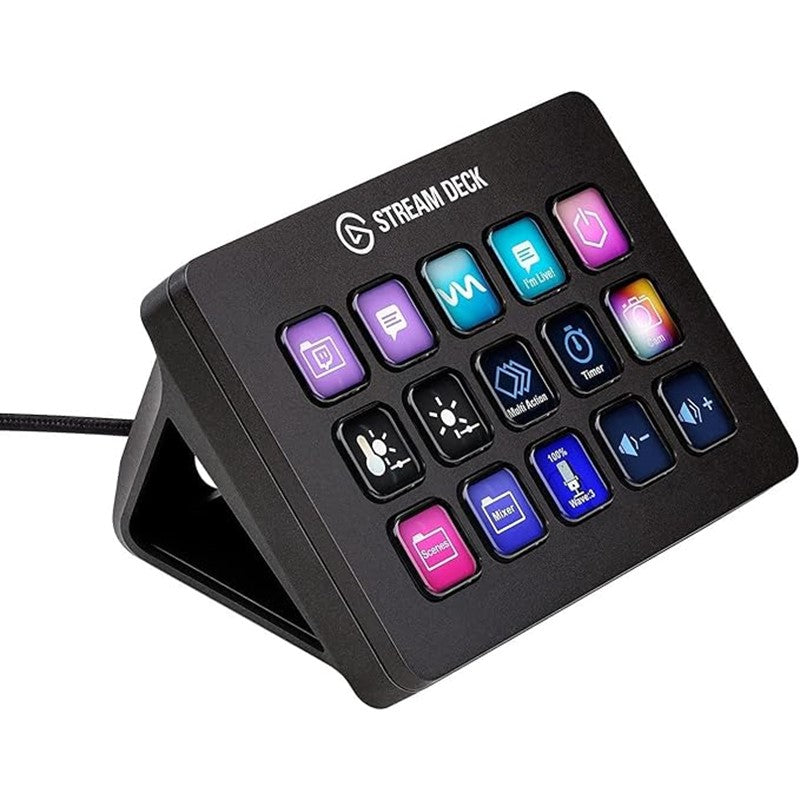 Elgato Stream Deck MK.2 Studio Controller, 15 Macro Keys, Trigger Actions in apps and Software