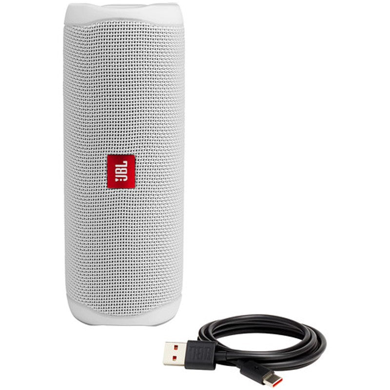 Flip 5 Portable Bluetooth Speaker - White