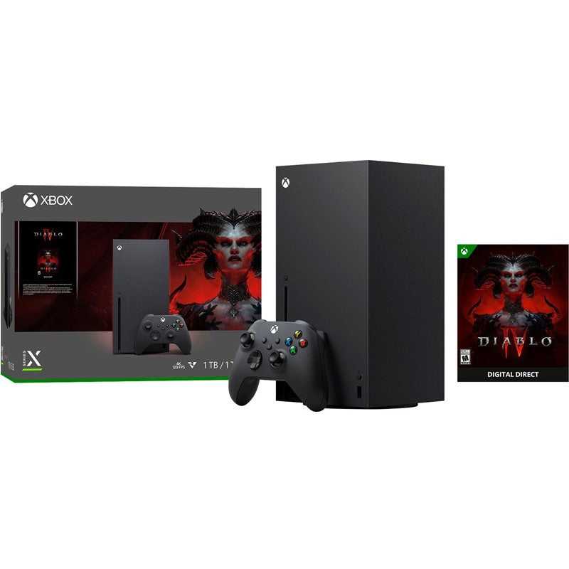 Microsoft - Xbox Series X 1TB Console - Diablo IV Bundle - Black