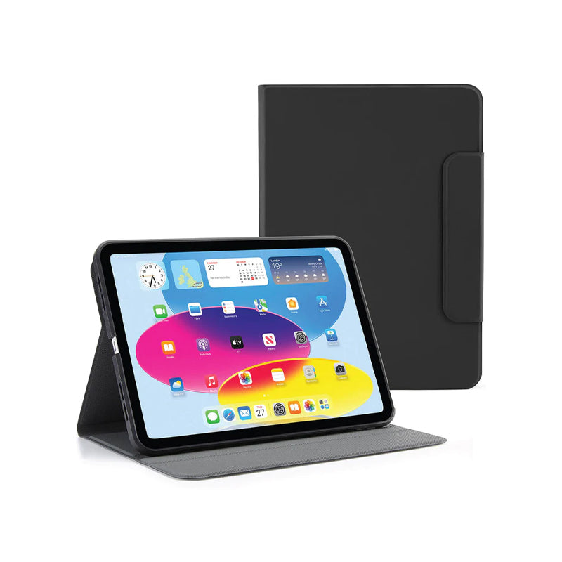 Pipetto Ipad 10th Gen 2022 Rotating Folio Black