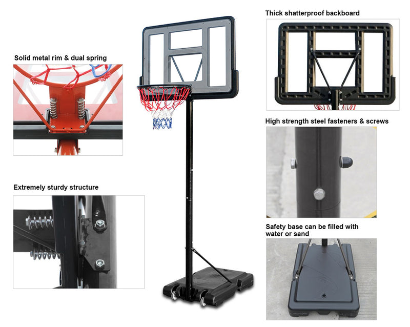 Portable Club Basketball System