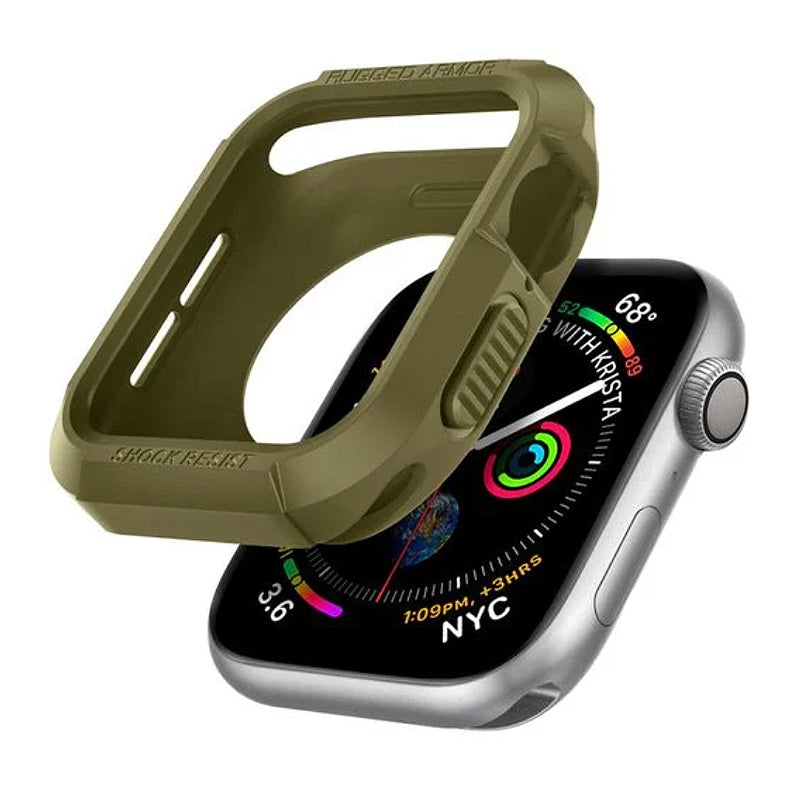 Spigen Apple Watch Series 6/Se/5/4 40mm Rugged Armour Green