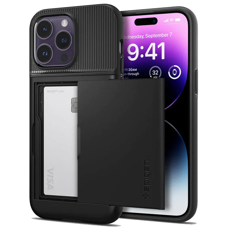 Spigen iPhone 14 Pro Slim Armor Black 2022