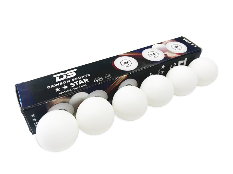 Table Tennis Balls Pack of 6